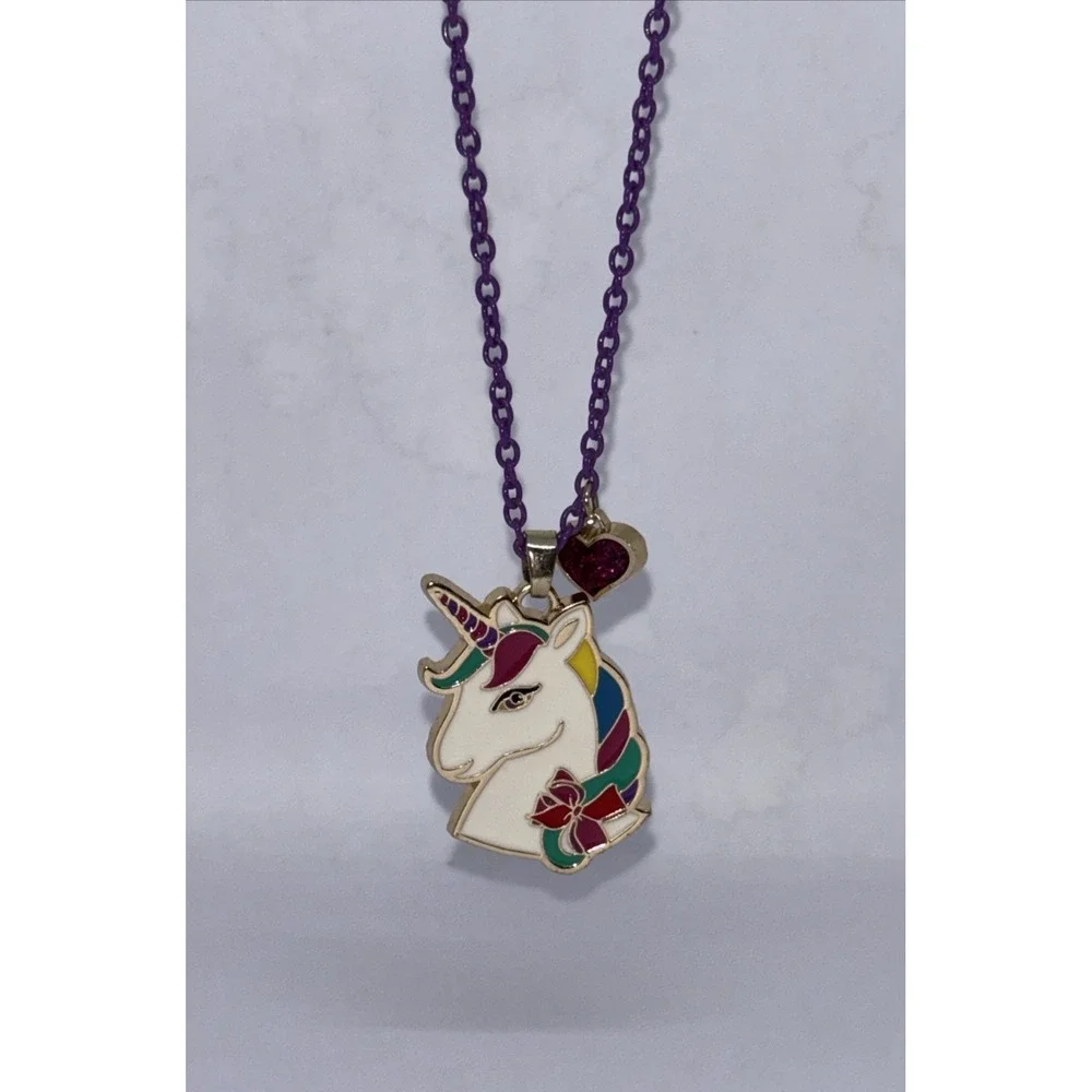 Nickelodeon-Jojo Siwa Girl's/ Tween Unicorn Necklace 16